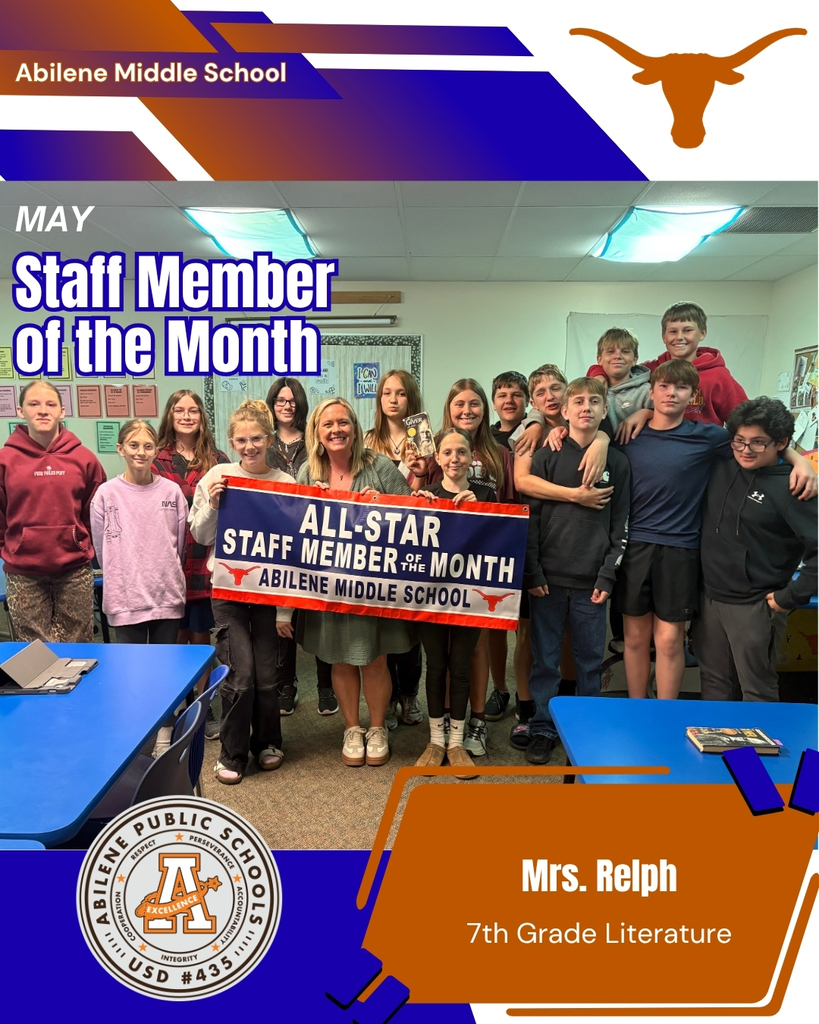May Staff Member Graphic