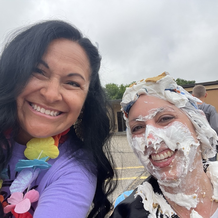 Whipped cream face!