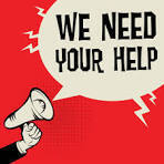 We need your help! Logo