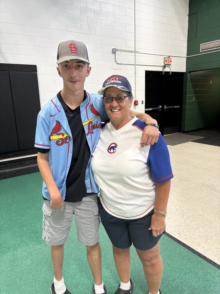 miss Tammy and Noah swapped today!