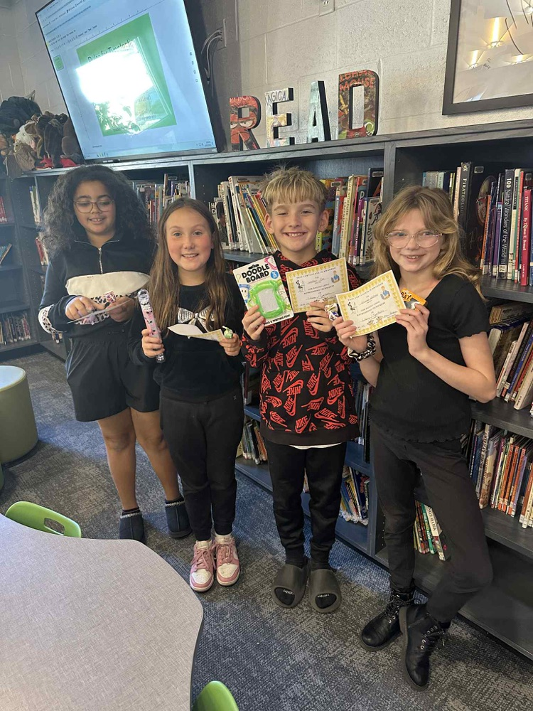 1st Quarter Library/Typetastic Awards