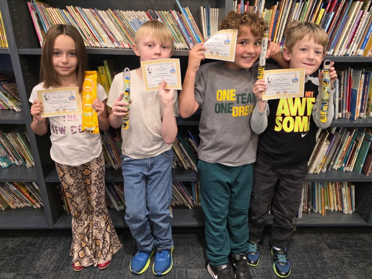 1st Quarter Library/Typetastic Awards