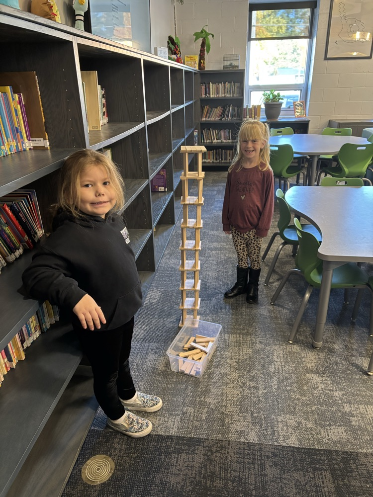 Building with Keva planks.