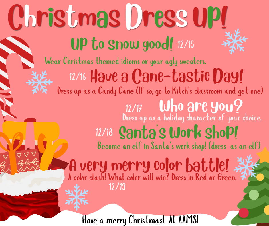 AAMS Dress-Up Days