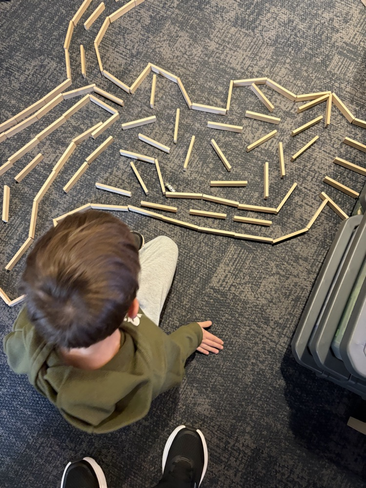 Architect and design with Keva planks. 