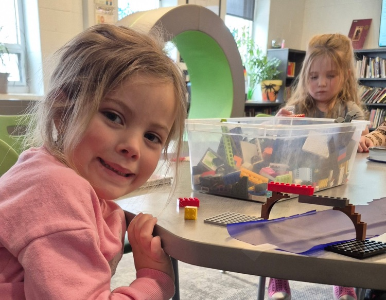 Building bridges using Legos