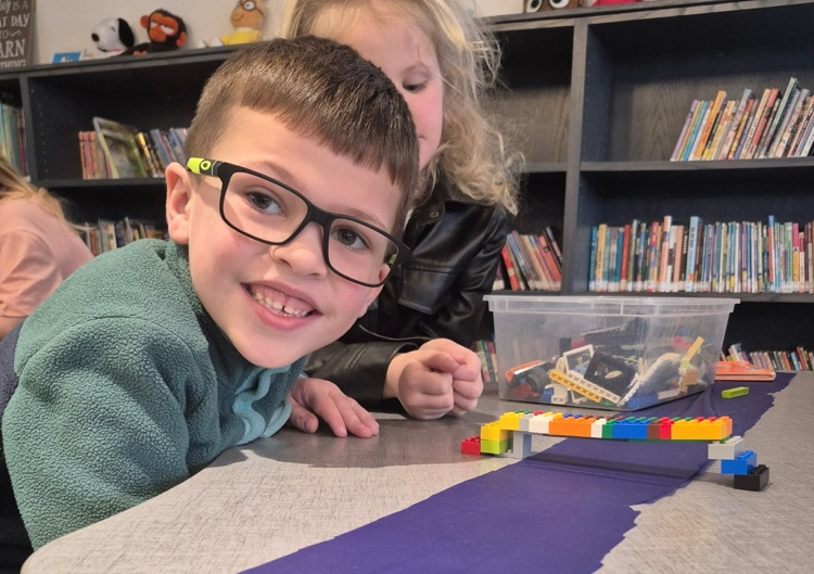 Building bridges using Legos