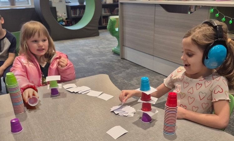 stacking hats contest