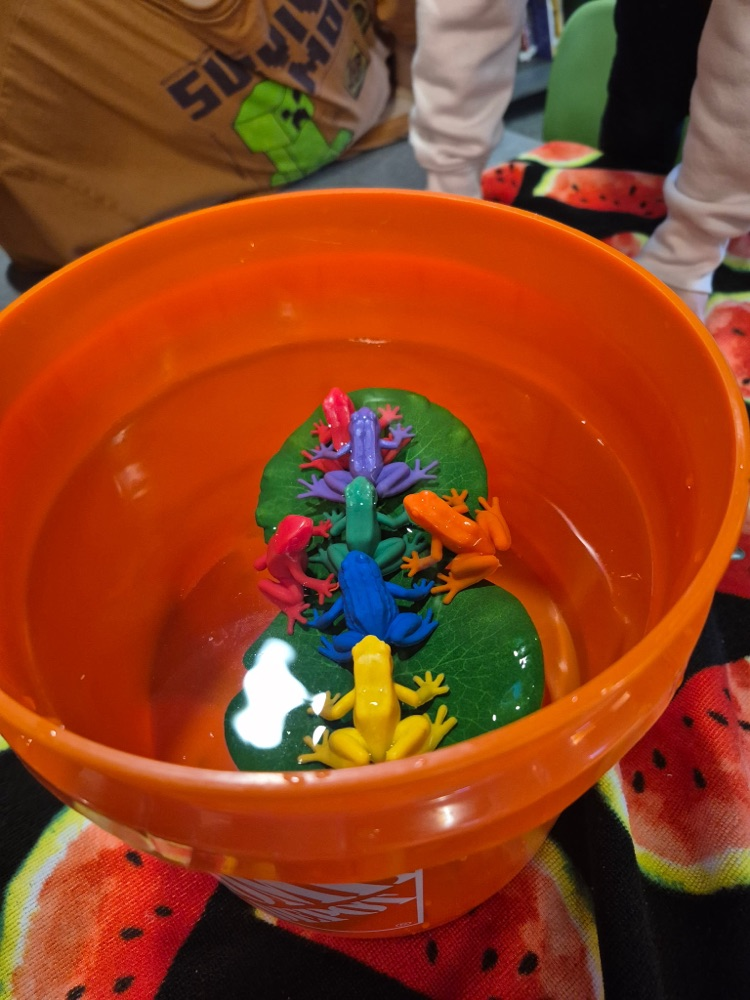 How many frogs can float on a lily pad?