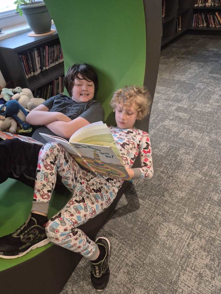 Cozy up to a good book! 