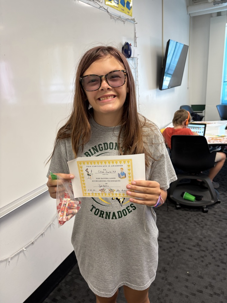 4th Quarter Typetastic awards