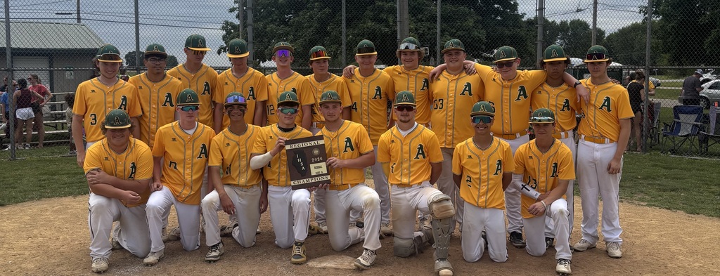 BACK-TO-BACK REGIONAL CHAMPS! ⚾🏆  A-Town defeats Havana 8-7 to claim another Regional Championship and advance to the Sectionals!  📍 Next Game: Wednesday at Camp Point Central High School 🆚 Routt ⏰ 4:30 PM  Let’s go, A-Town! 💙⚾
