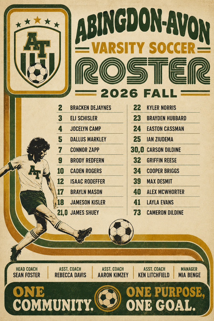 Soccer roster