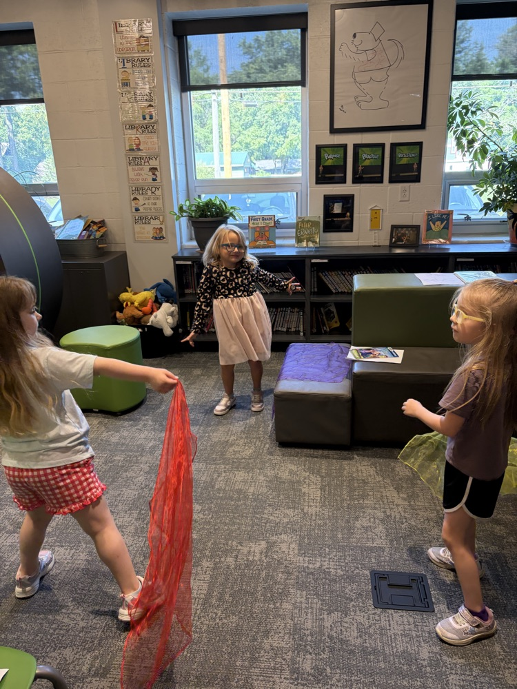 Fun in library!