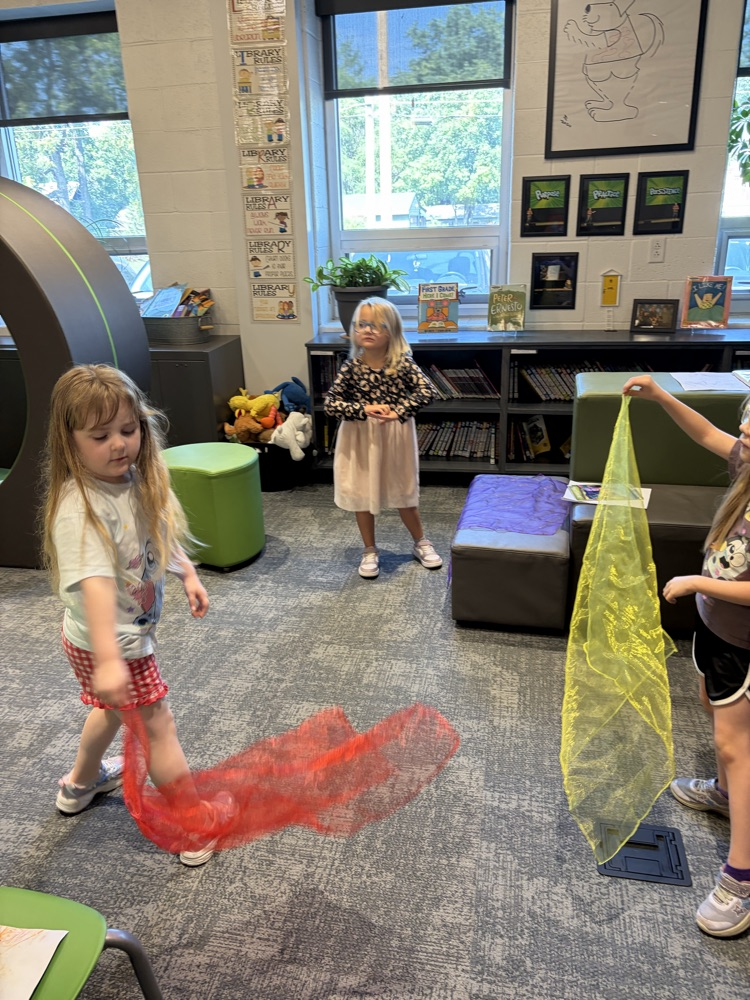 Fun in library!