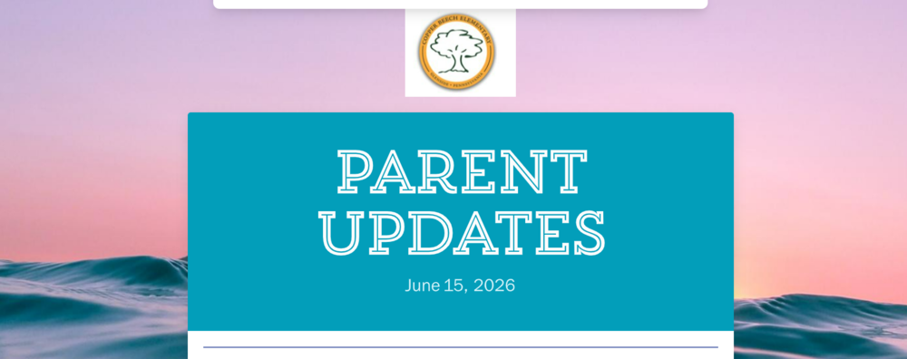 Family Updates 6/15/26