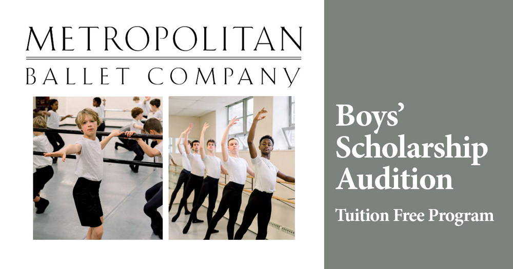 Metropolitan Ballet Company - Boys Scholarship Program