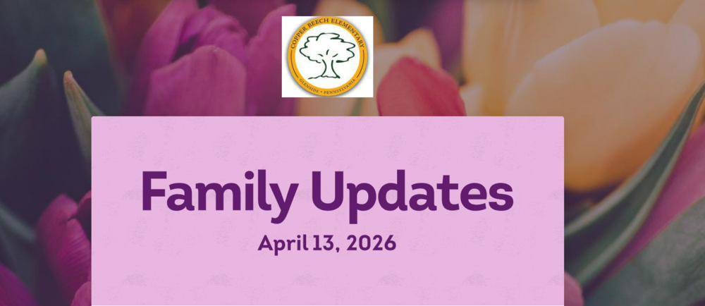 Family Updates 4/13/26