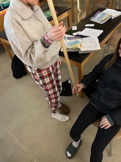 middle school, students, science lab