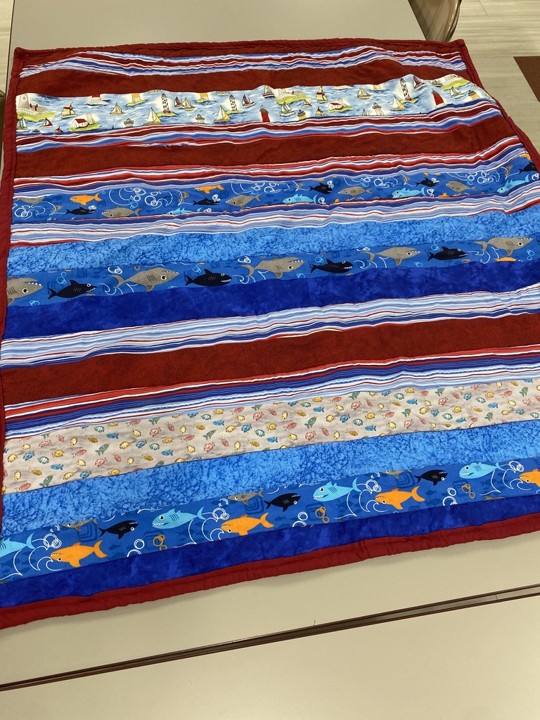 sample student quilts