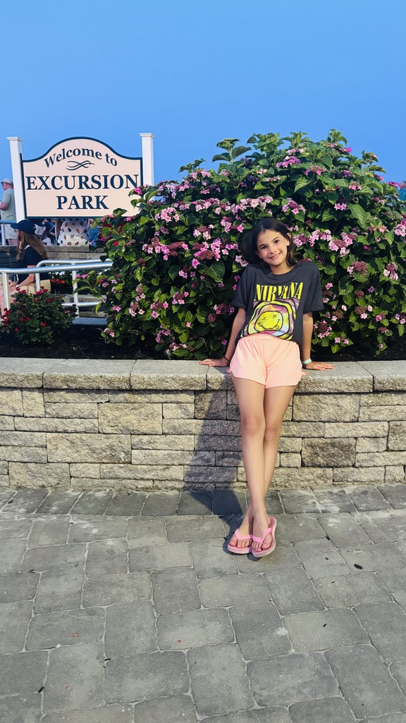 Scarlette Dorn enjoys time at Excursion Park in Sea Isle City, New Jersey