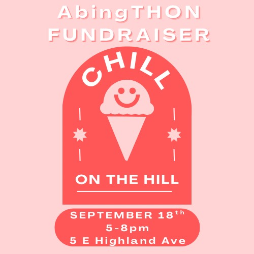 Ice cream fundraiser flyer