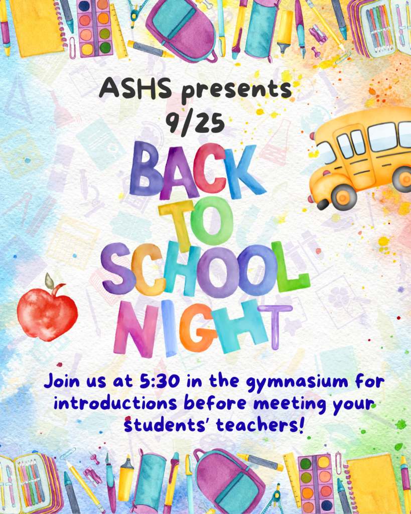 Back to school flyer