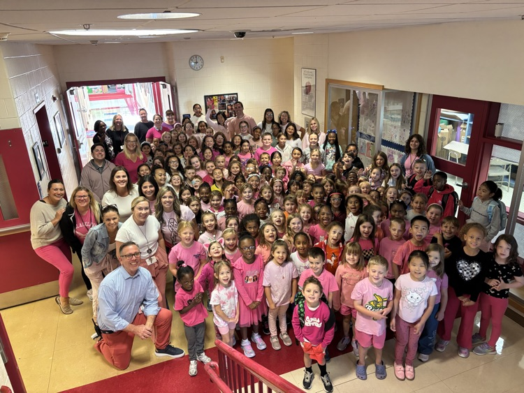 Roslyn elementary in pink 