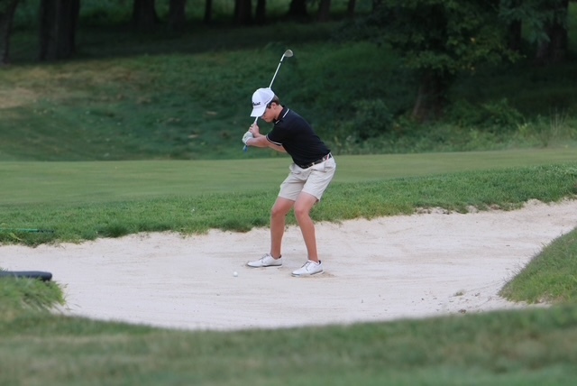 Jake Capps playing golf