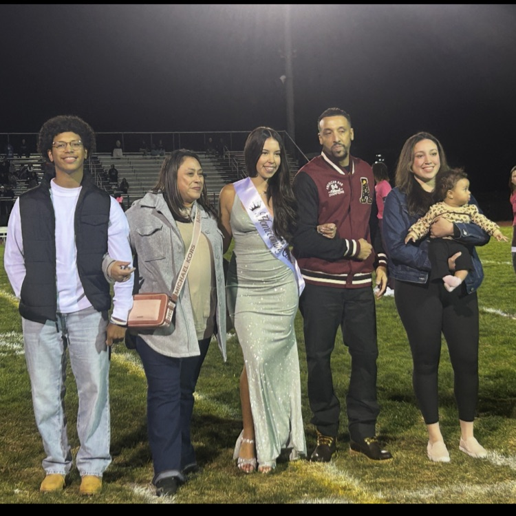 court with family