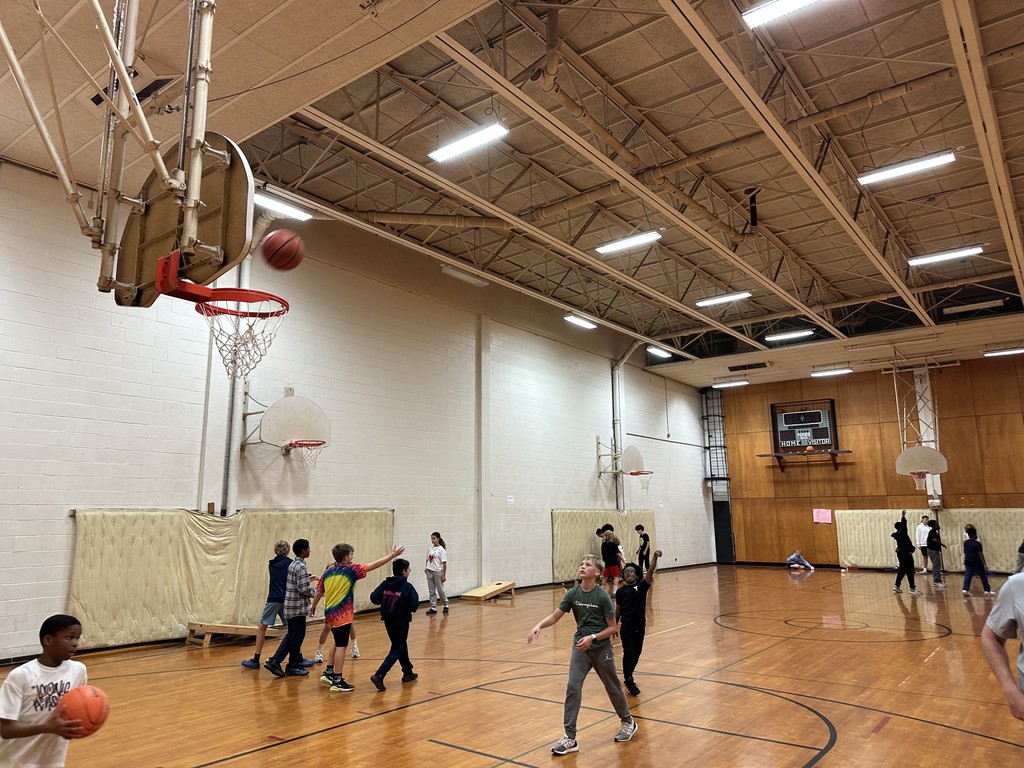 Image of students at activity night. 
