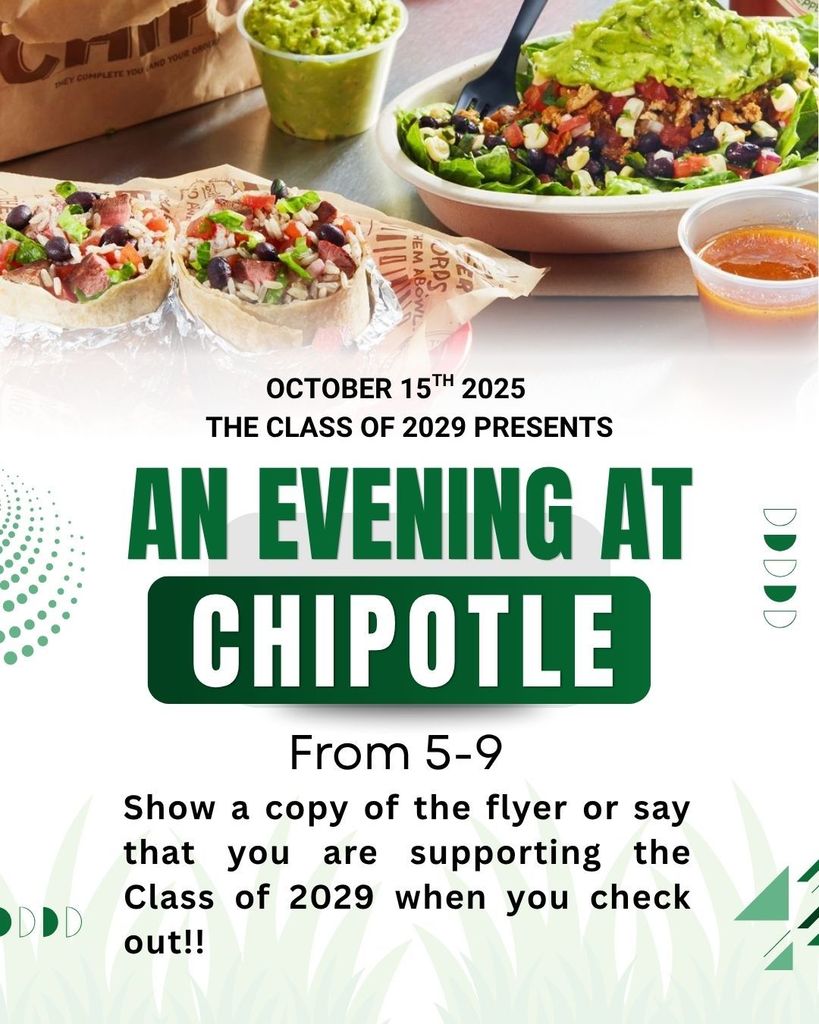 chipotle fundraiser flyer
