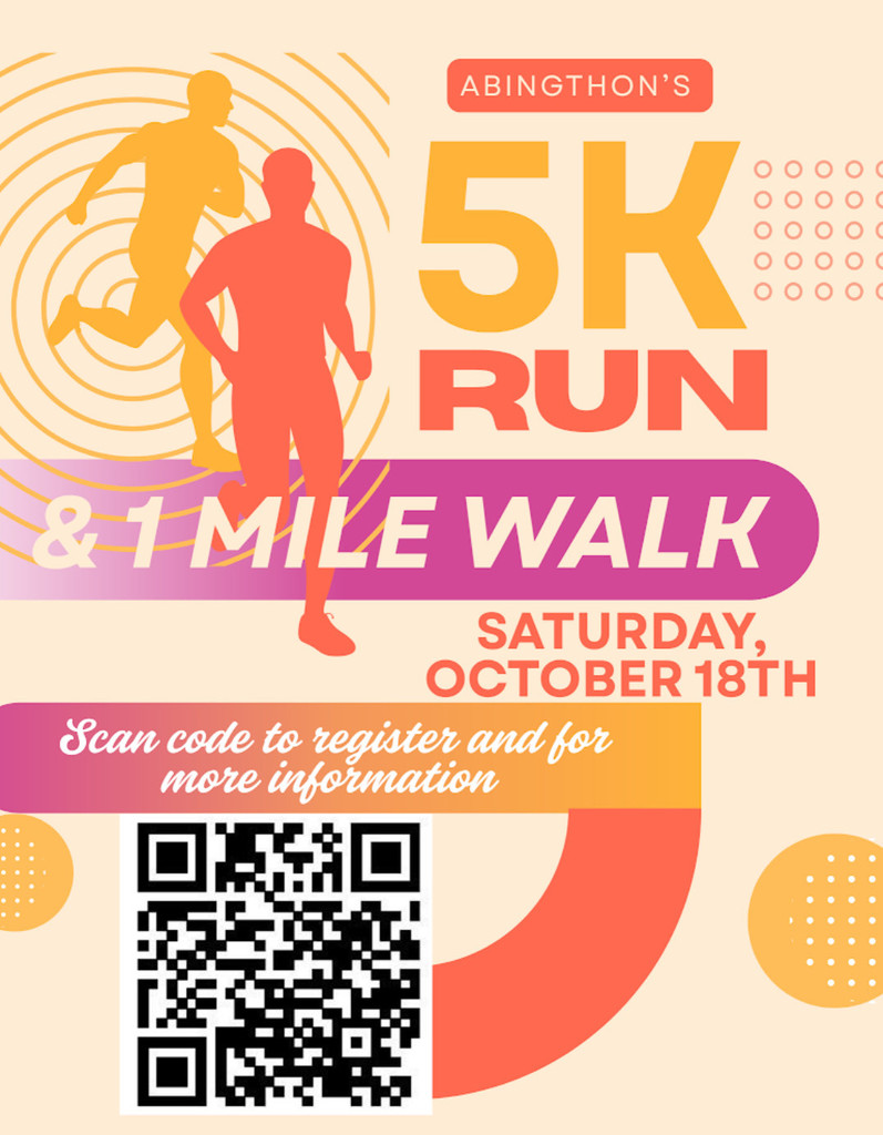 AbingTHON fun run flyer