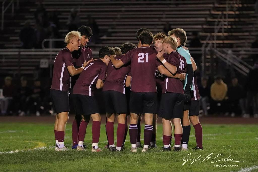 soccer team during game