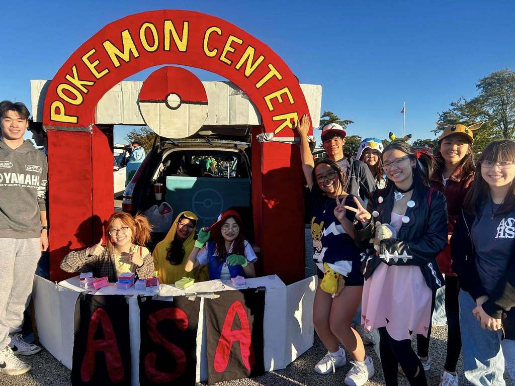 Asian Student Association Trunk or Treat Display