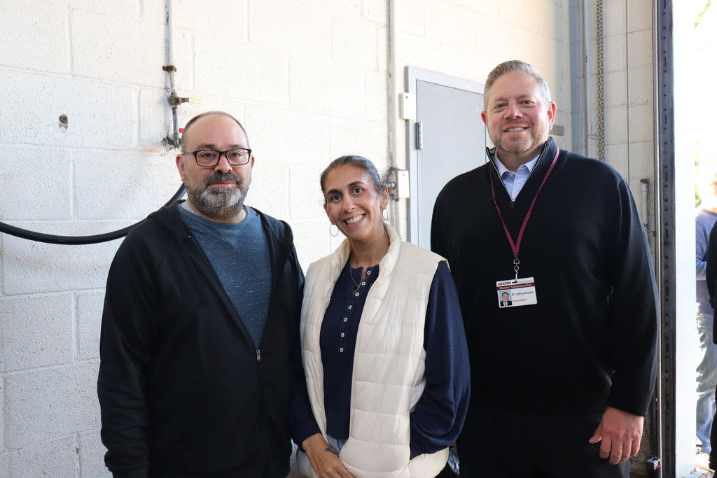 Dr. Fecher and Transportation Department staff