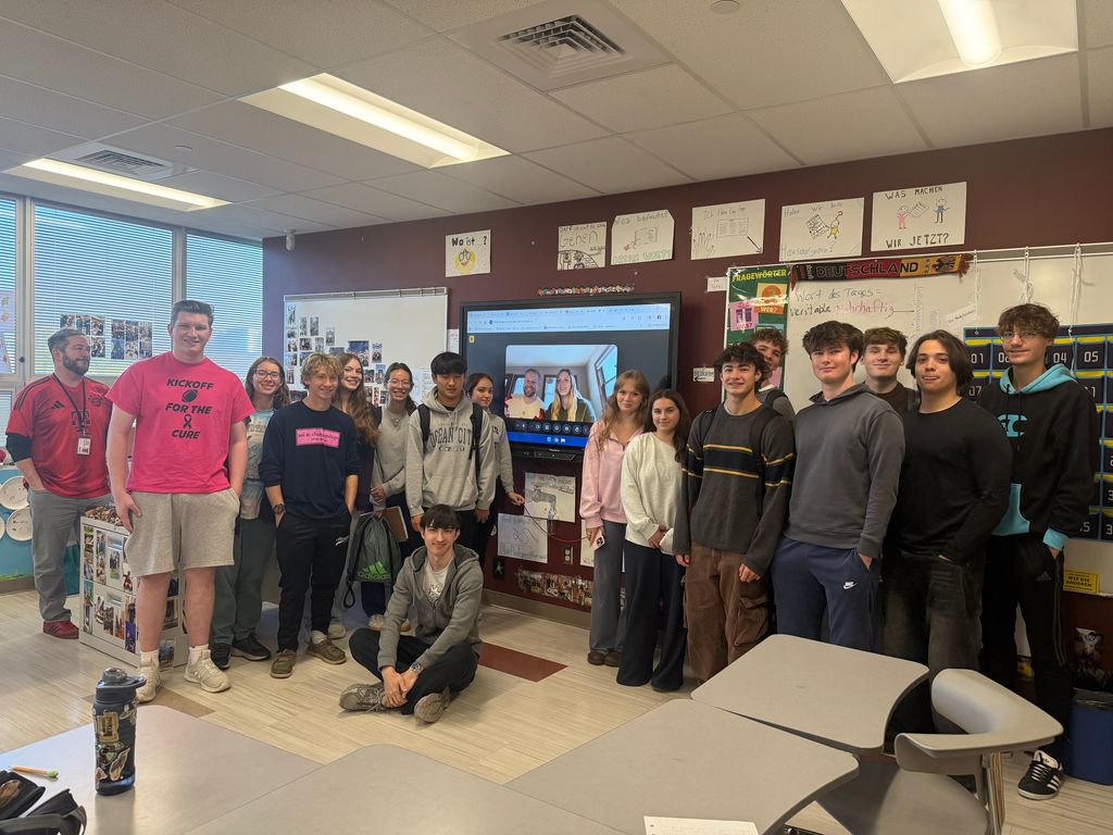 AP Students and speakers from Germany