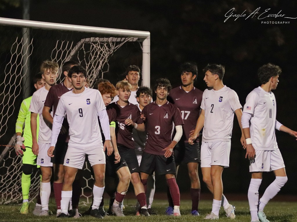 soccer team celebrating