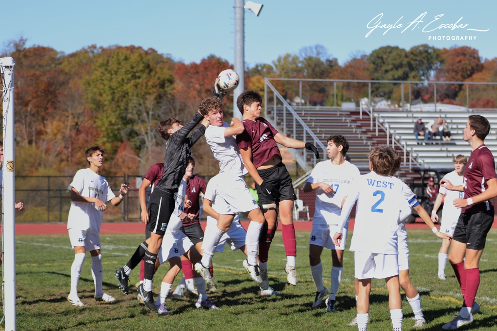 Abington soccer players