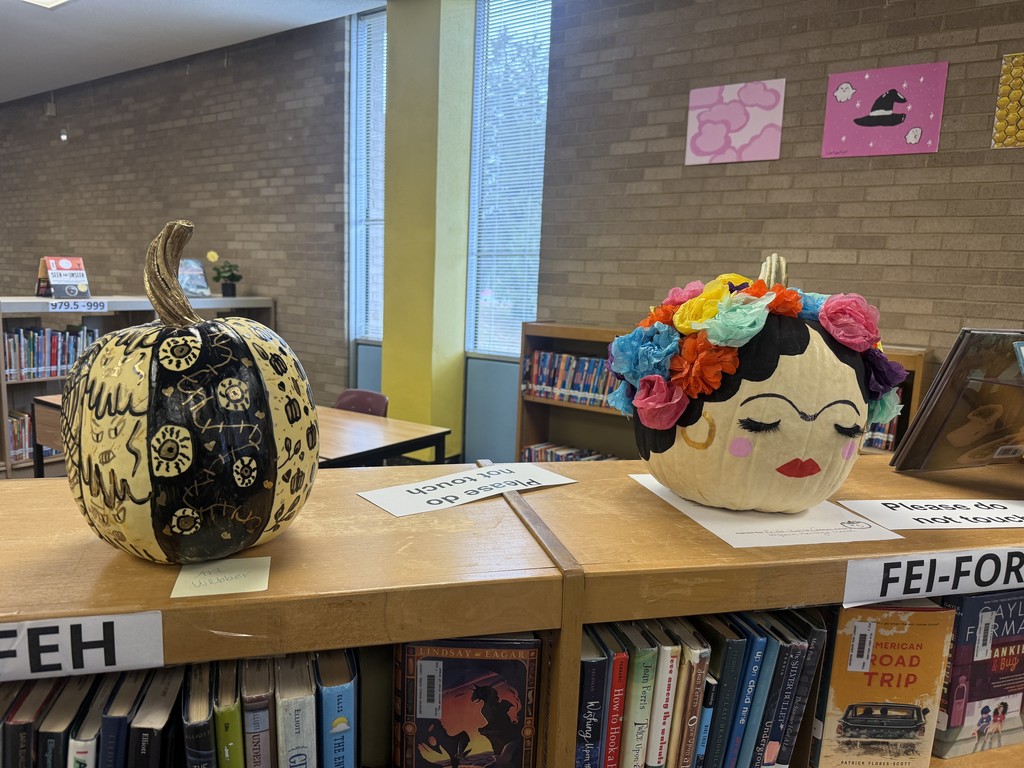 Image of decorated pumpkins
