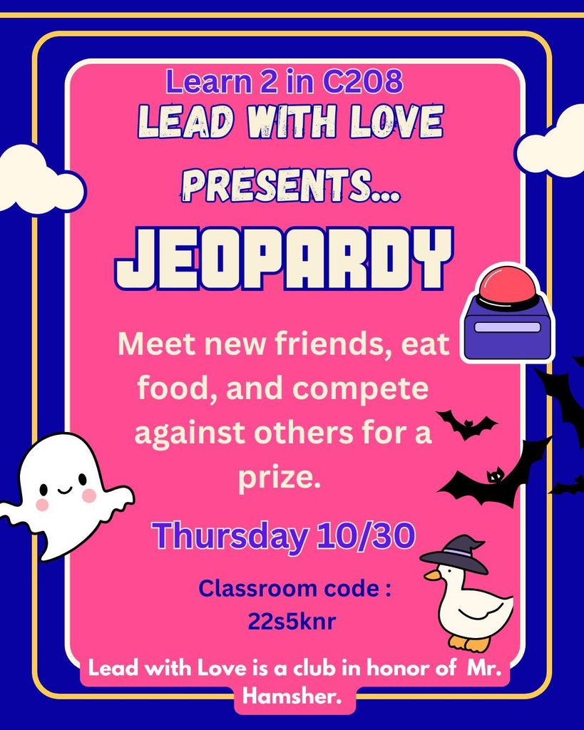 lead with love flyer