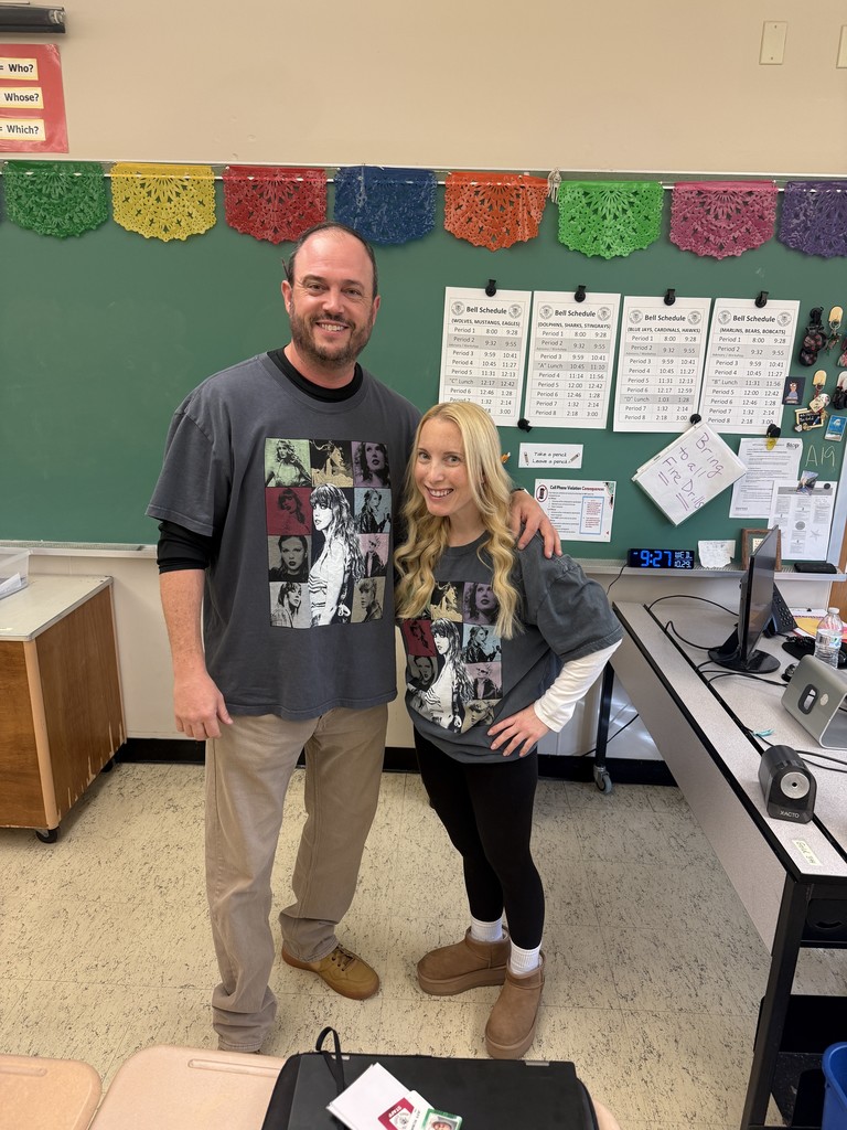Image of AMS teachers celebrating Twin Day