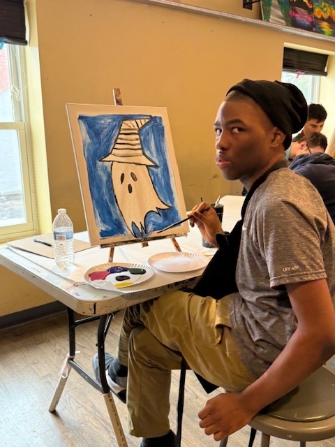 ACTIVE students at Painting with a Twist