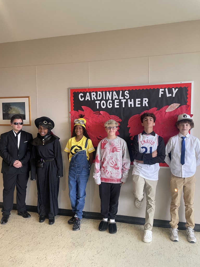 AMS Students in costume