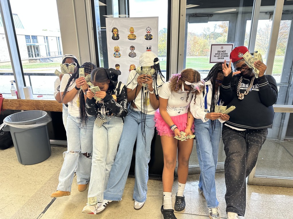 Image of students celebrating Halloween