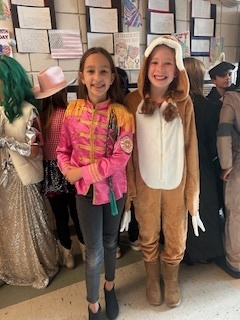 students smiling with friends