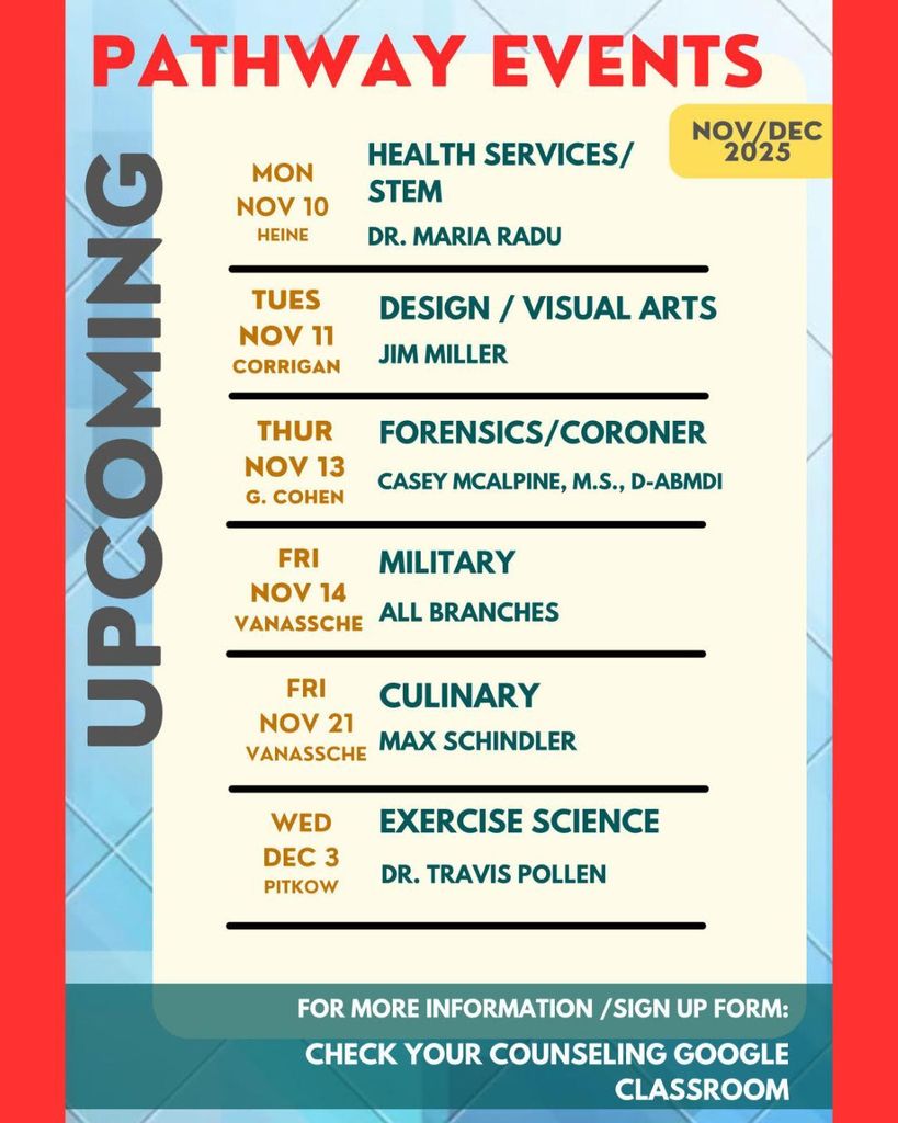 upocoming pathways flyer