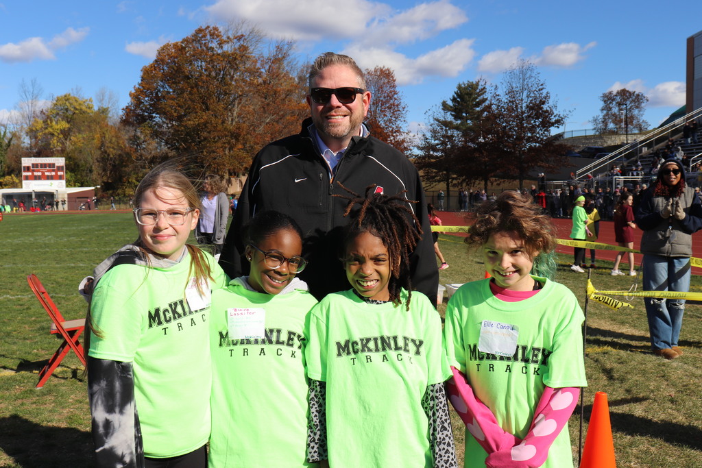 Dr. Fecher with McKinley team members