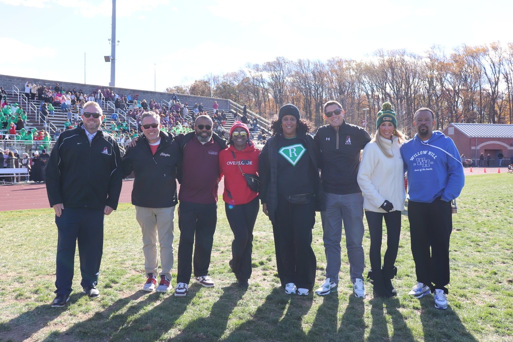 Dr. Fecher with the elementary principals