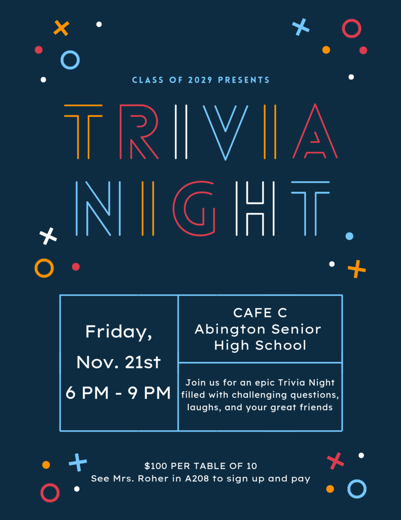 trivia night fliyer